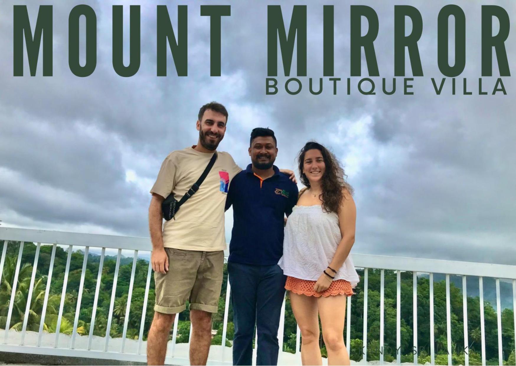 Kandyan Mount Mirror Boutique Villa Eksteriør bilde